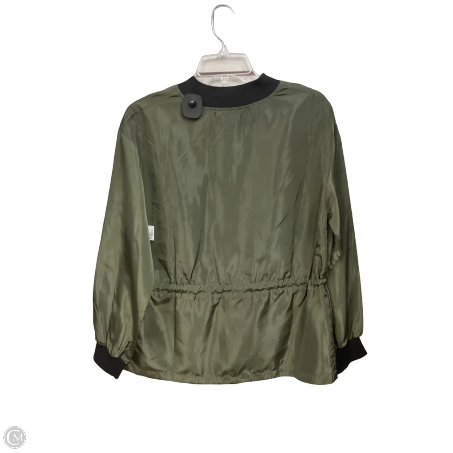 Jacket Windbreaker By Shein In Green, Size: S