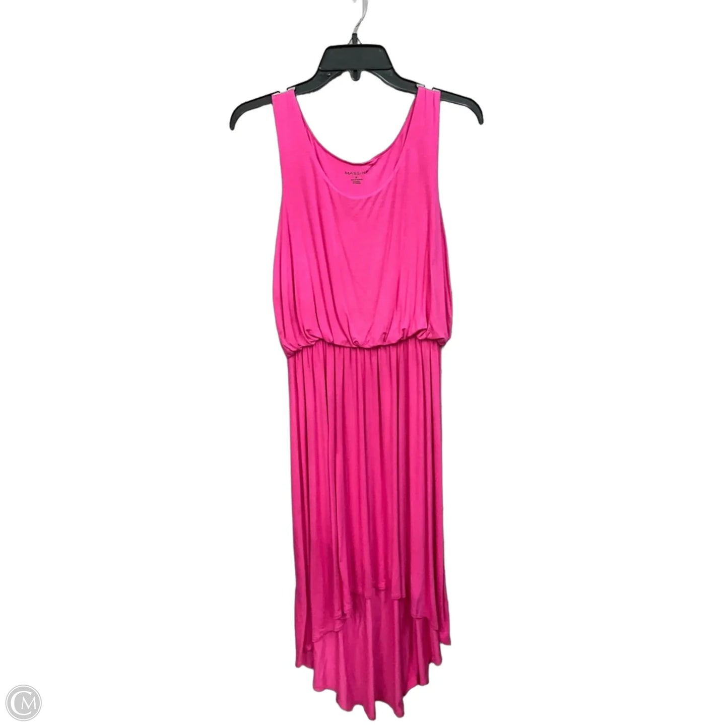 Dress Casual Midi By Massini In Pink, Size: M