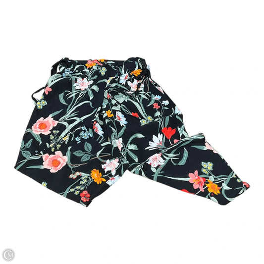 Capris By Loft In Floral Print, Size: 4