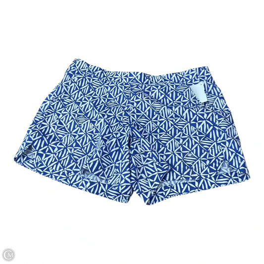 Shorts Designer By Lilly Pulitzer In Blue & White, Size: S