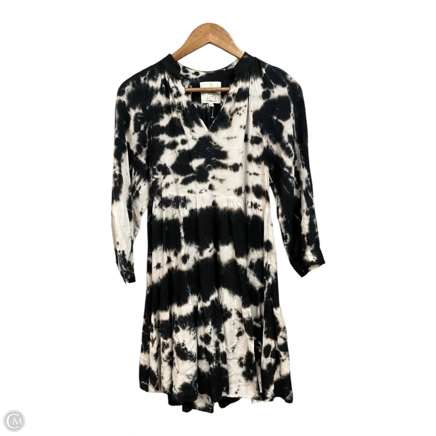 Dress Casual Short By Cme In Tie Dye Print, Size: Xs