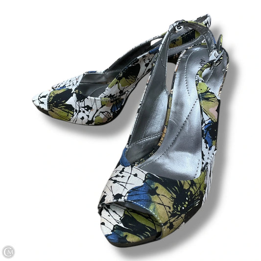 Shoes Heels Stiletto By Apt 9 In Multi-colored, Size: 7.5
