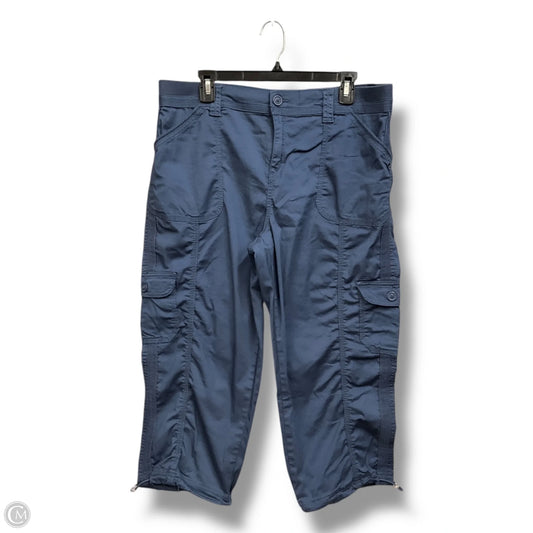 Capris By Style And Company In Blue, Size: 14