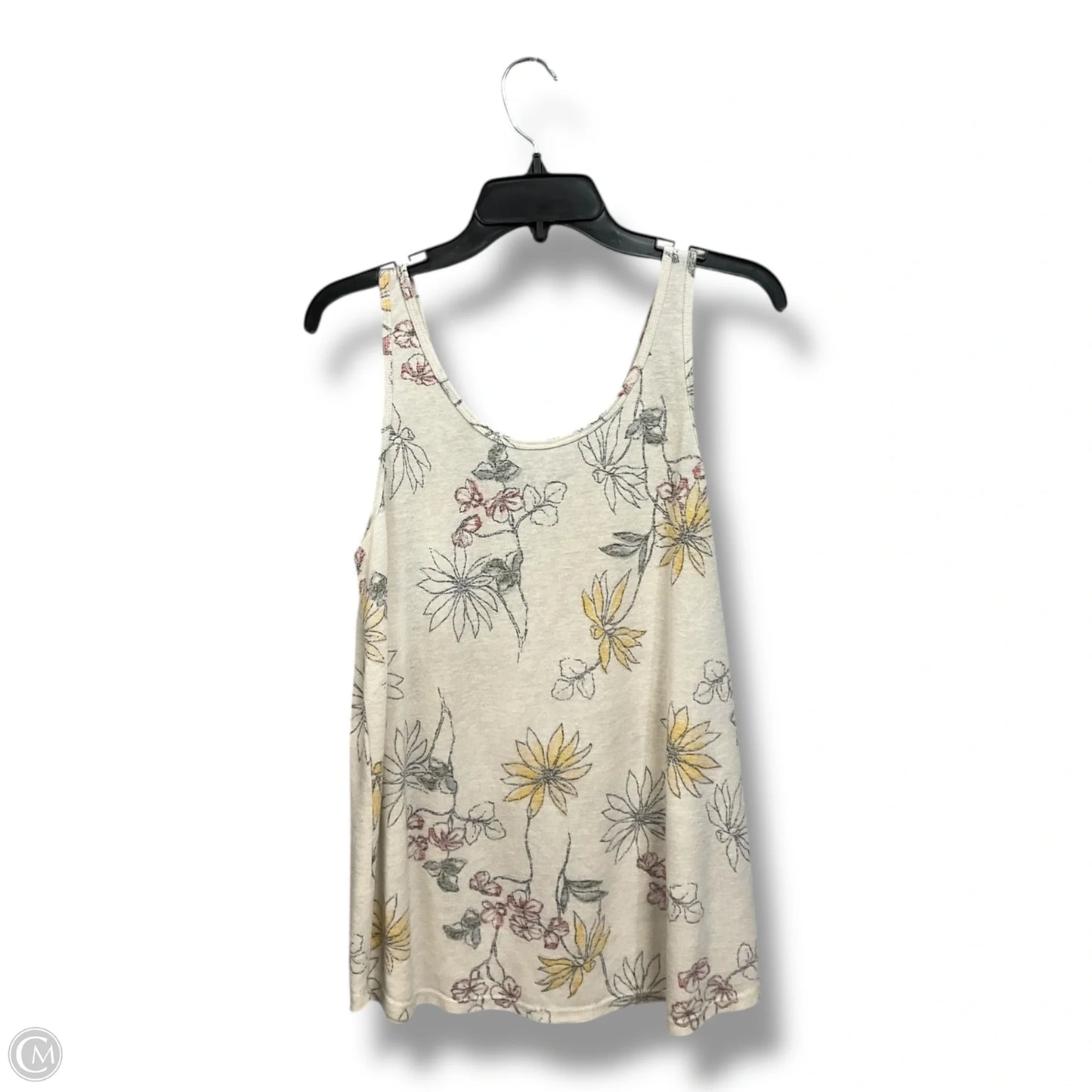 Tank Top By Maurices In Floral Print, Size: L