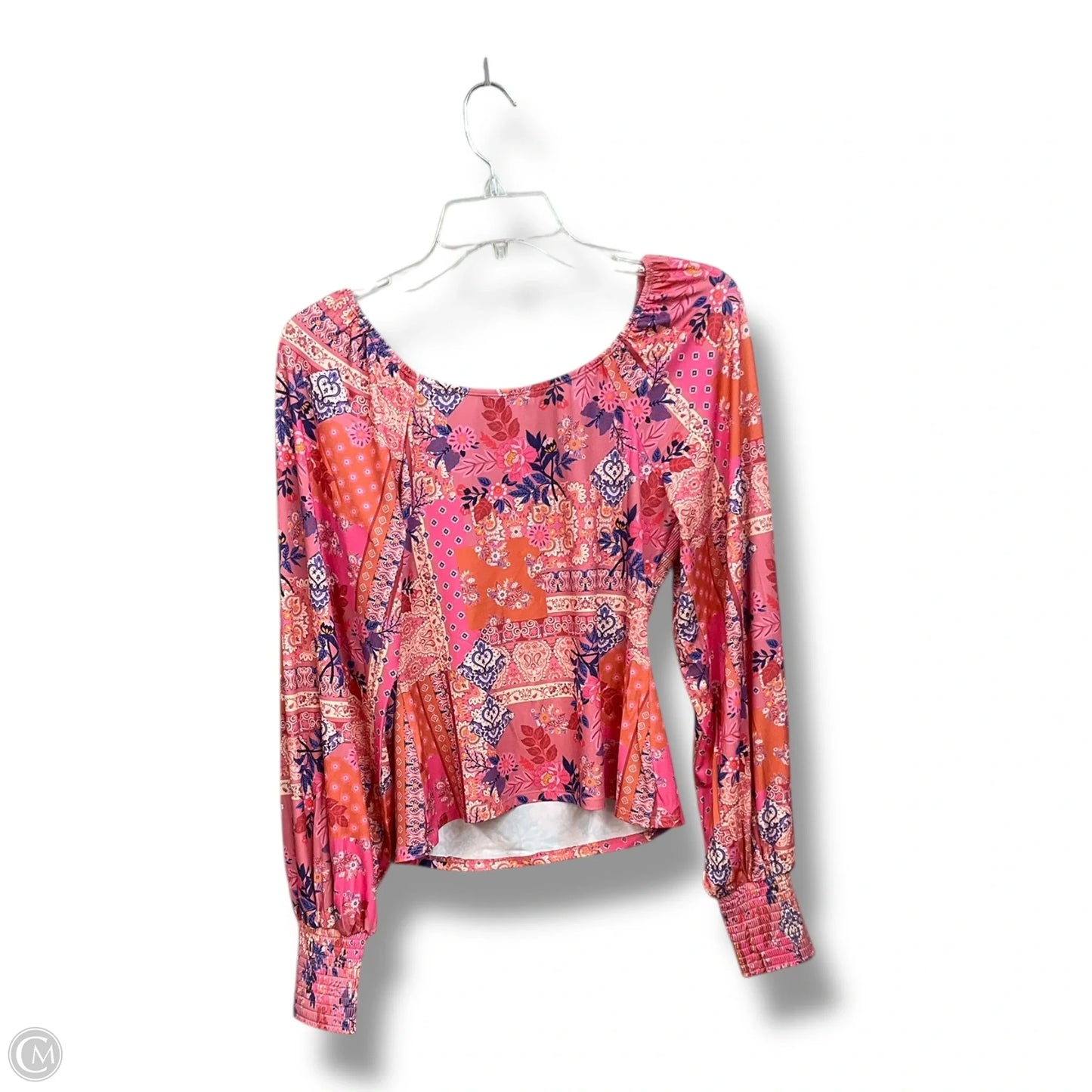 Top Long Sleeve By Venus In Multi-colored, Size: S