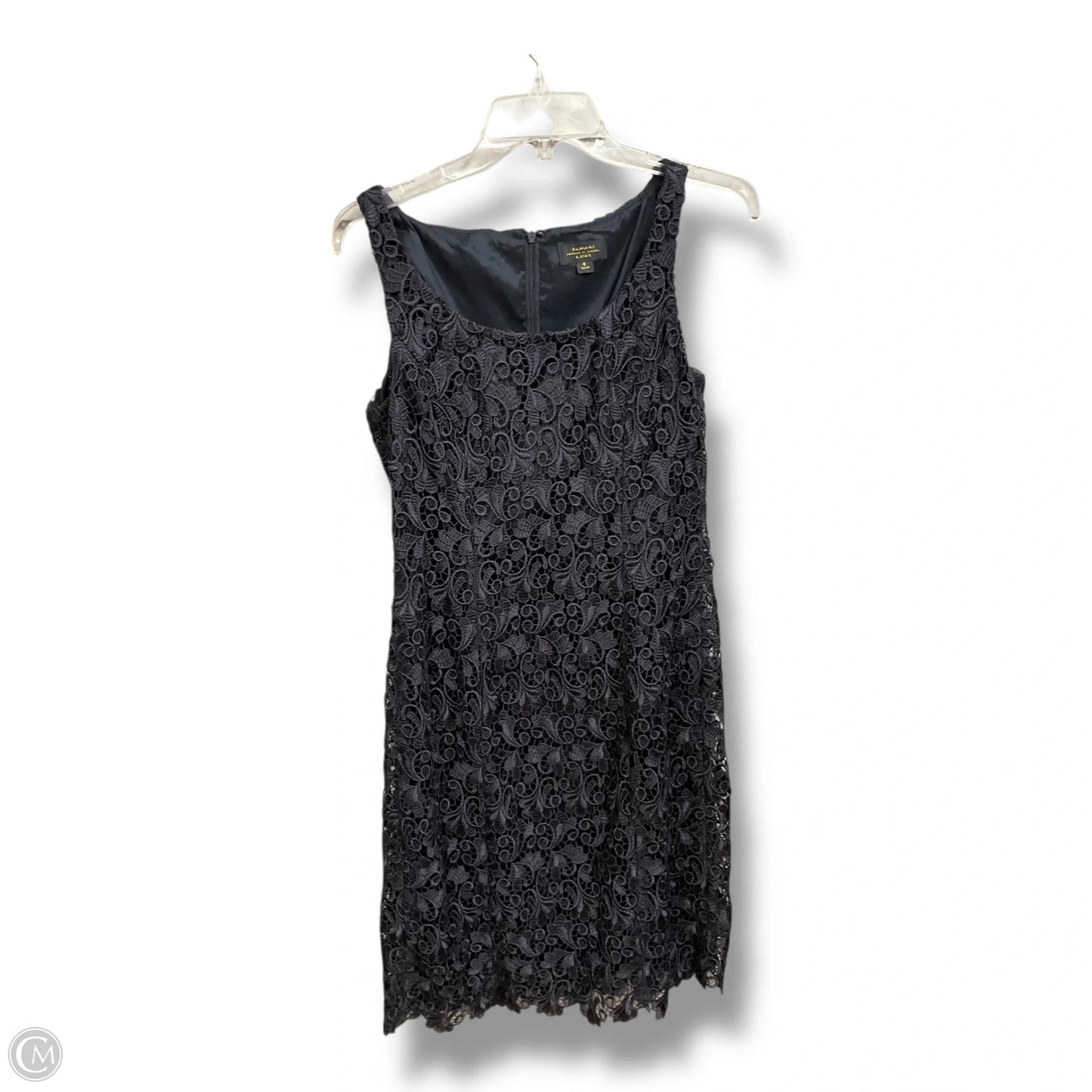 Dress Party Midi By Tahari By Arthur Levine In Navy, Size: S