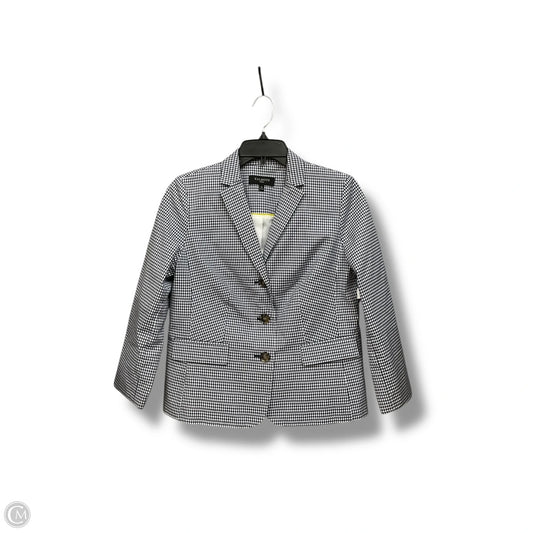 Blazer By Talbots In Plaid Pattern, Size: 8p