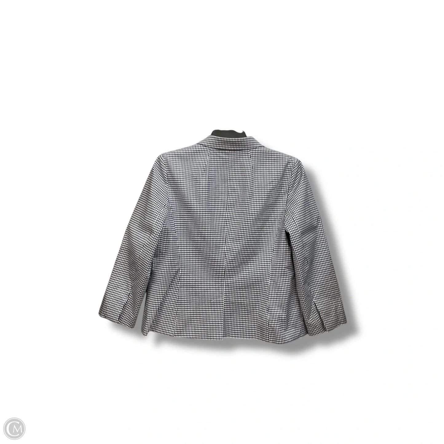 Blazer By Talbots In Plaid Pattern, Size: 8p