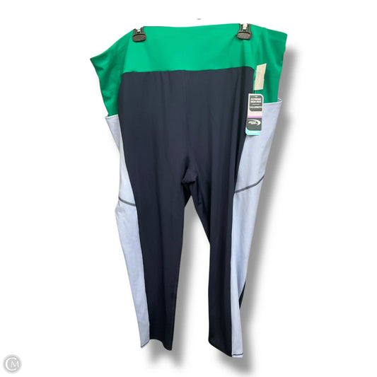 Athletic Capris By Mta Pro In Multi-colored, Size: 3x