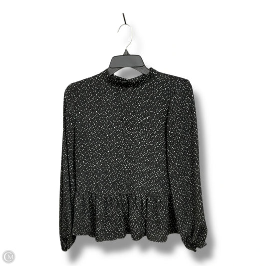 Blouse Long Sleeve By Vince Camuto In Animal Print, Size: S