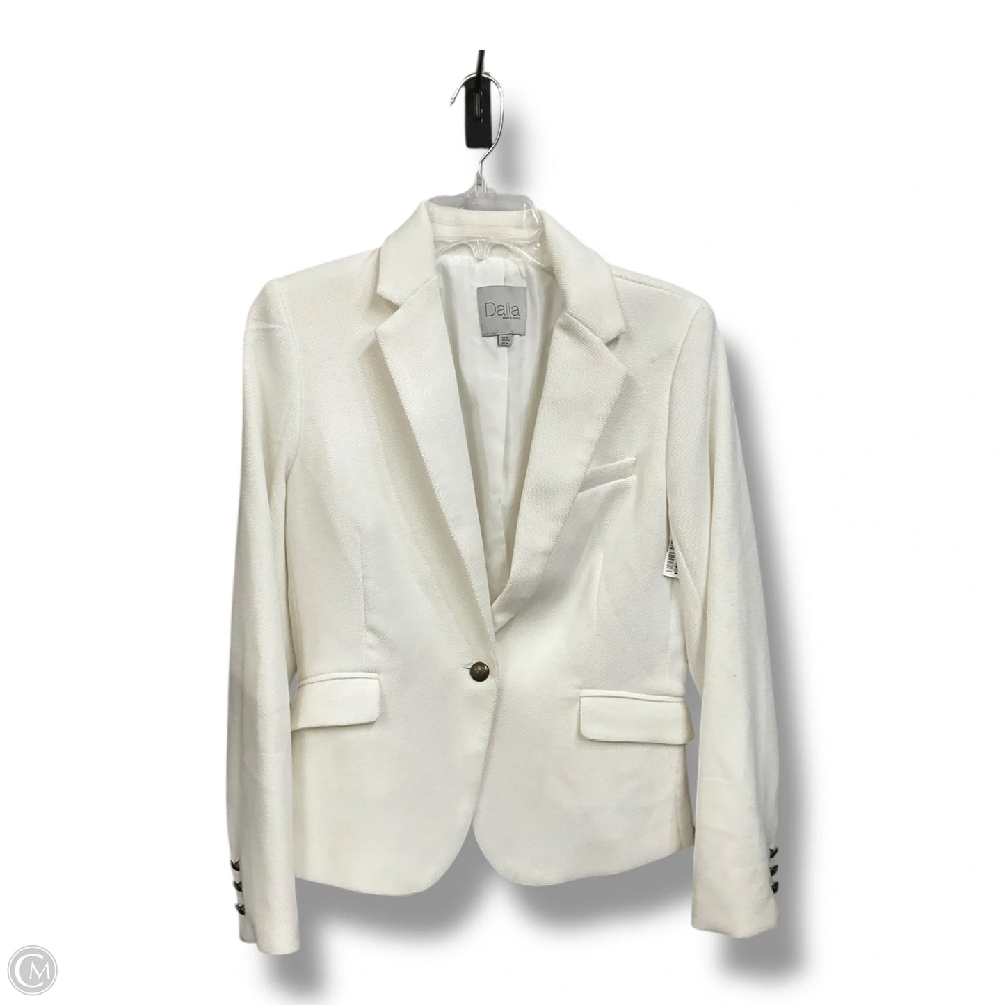 Blazer By Dalia In Ivory, Size: M