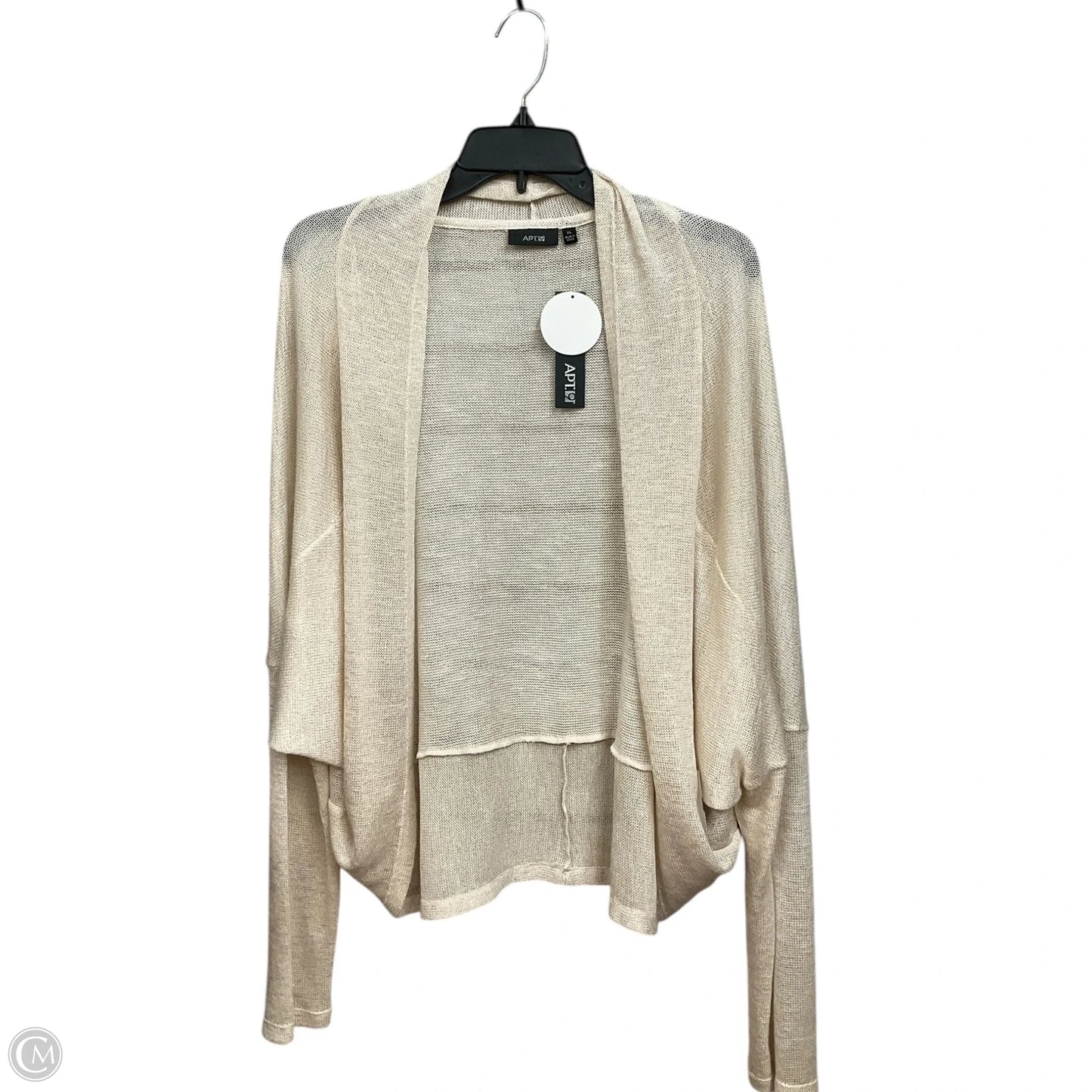 Cardigan By Apt 9 In Beige, Size: Xl