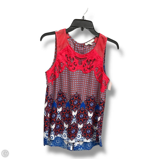 Top Sleeveless By Clothes Mentor In Multi-colored, Size: Sp