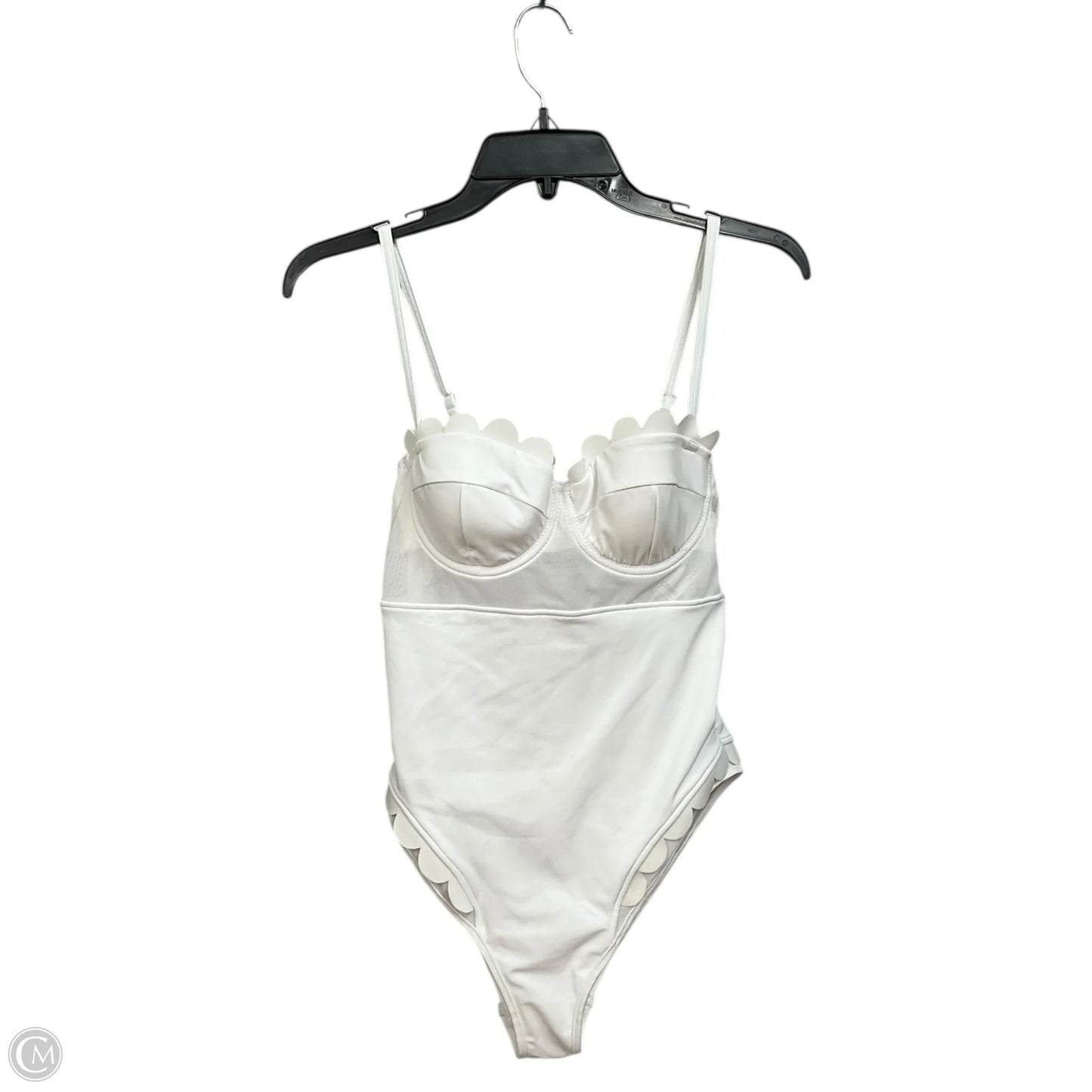 Swimsuit By Asos In White, Size: M