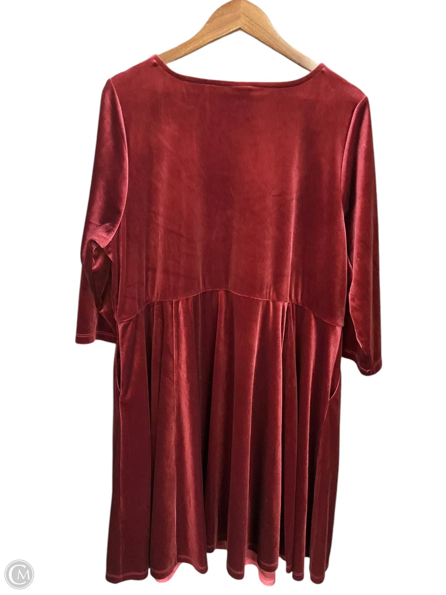 Dress Casual Short By Torrid In Maroon, Size: 3x