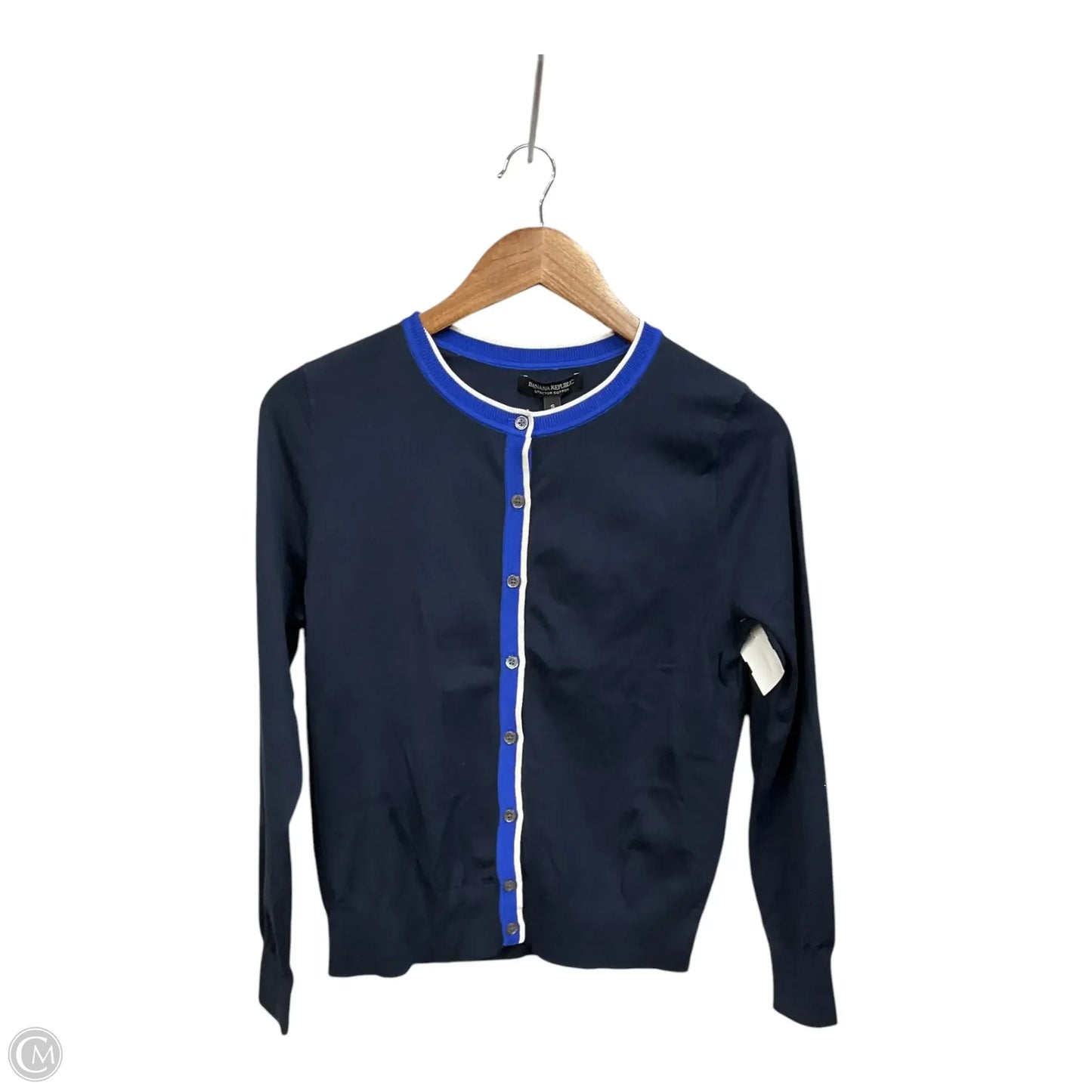 Cardigan By Banana Republic In Blue, Size: S