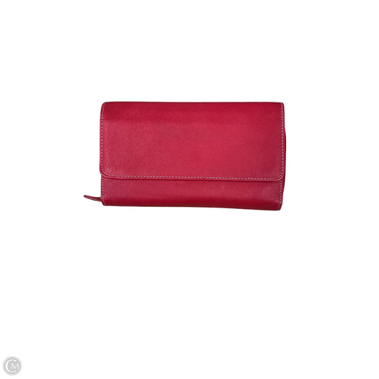 Wallet Leather By Clothes Mentor, Size: Large