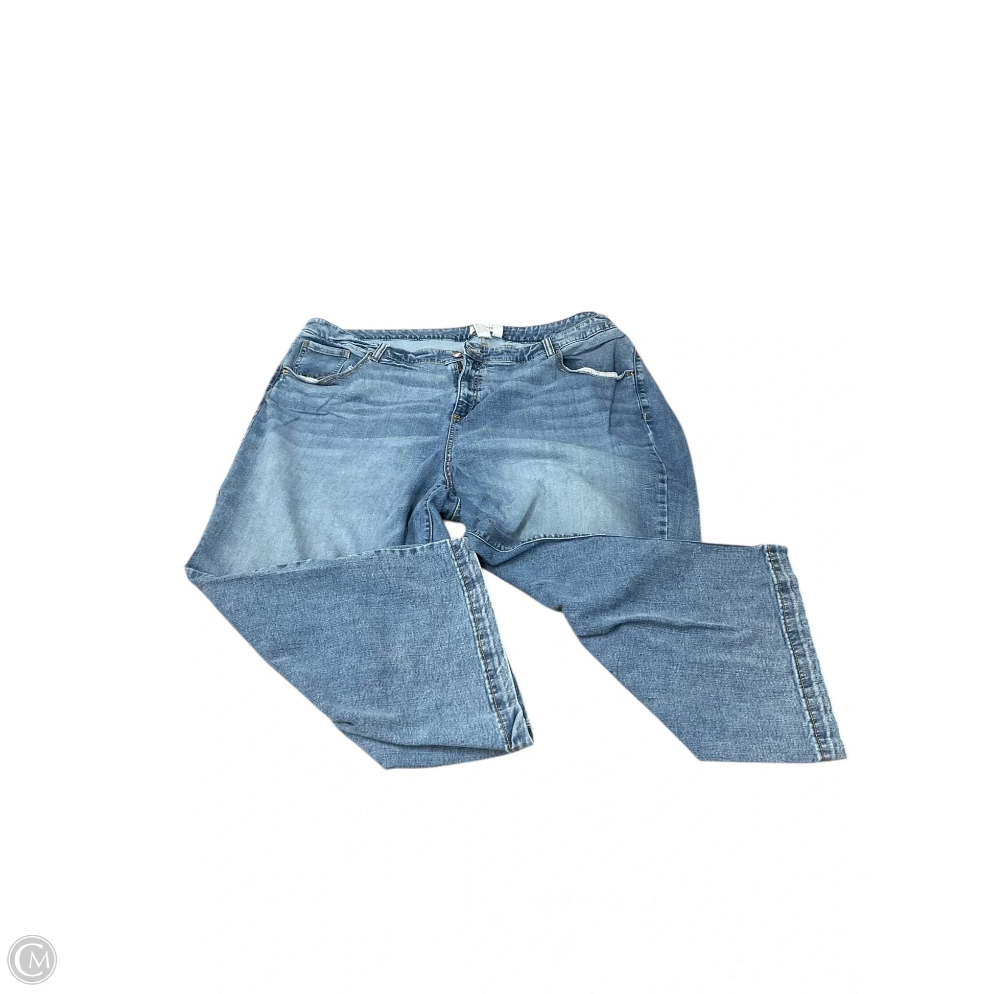 Jeans Wide Leg By Lane Bryant In Blue Denim, Size: 24 – Clothes