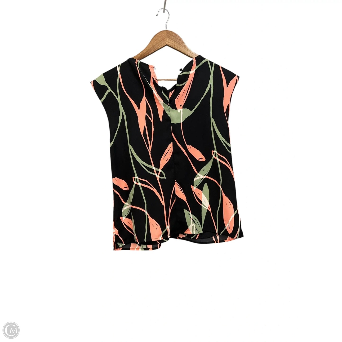 Blouse Sleeveless By Nine West Apparel In Floral Print, Size: S