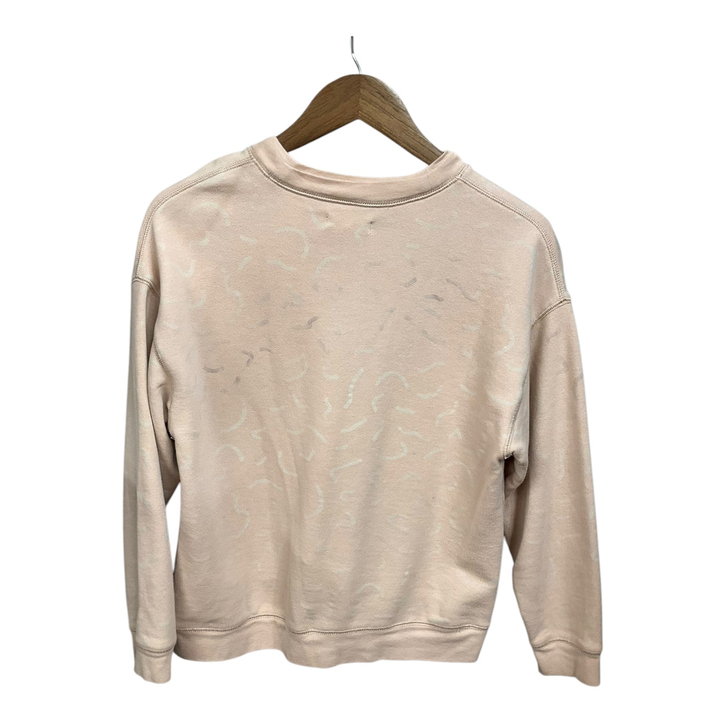 Sweatshirt Crewneck By Madewell In Pink, Size: Xs