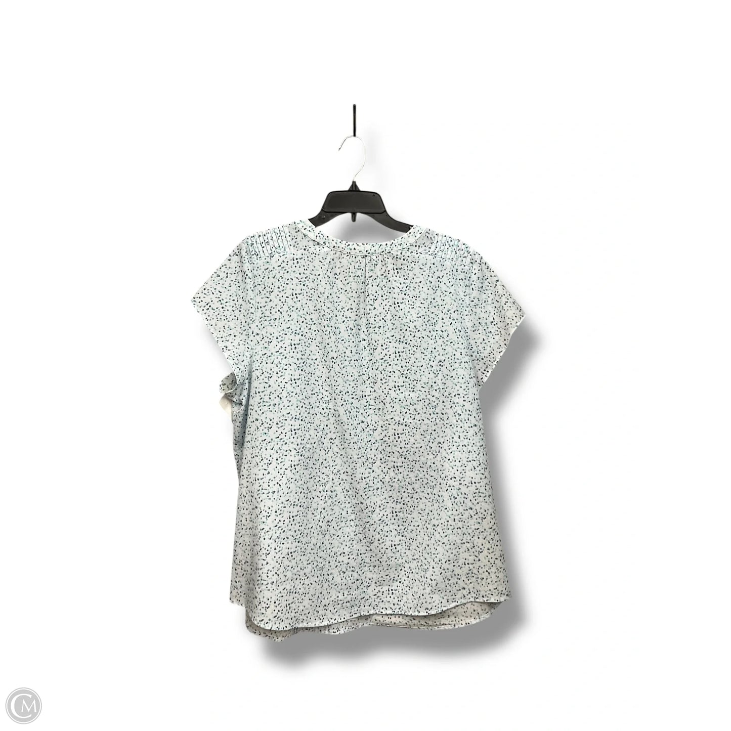 Blouse Sleeveless By Croft And Barrow In Multi-colored, Size: 1x