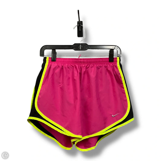 Athletic Shorts By Nike Apparel In Pink, Size: M