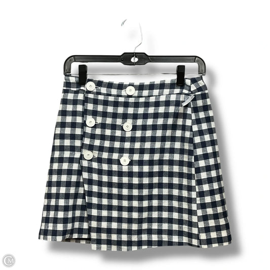 Skirt Midi By Mng In Plaid Pattern, Size: Xs