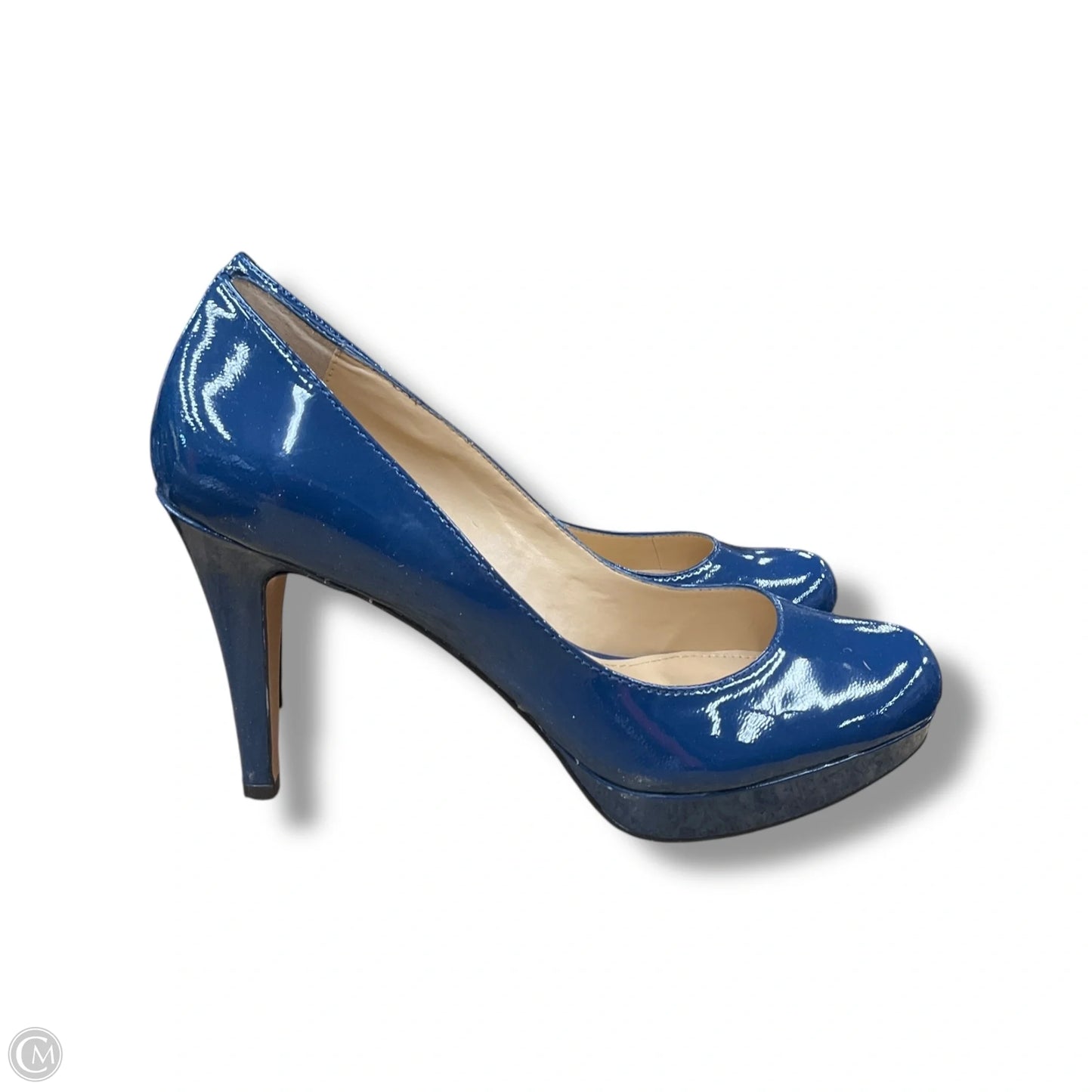 Shoes Heels Stiletto By Joan And David In Blue, Size: 7.5