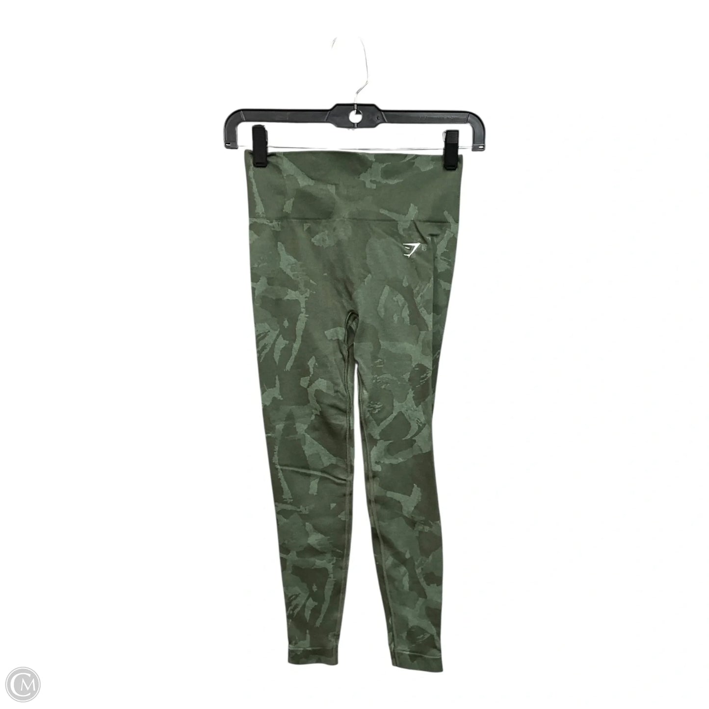 Athletic Leggings By Gym Shark In Camouflage Print, Size: S