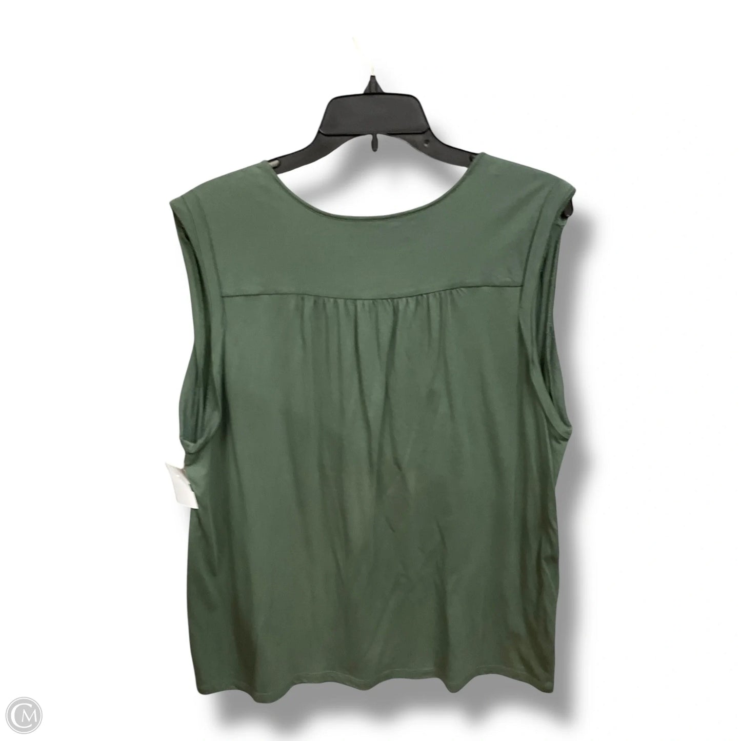 Top Sleeveless Basic By Loft In Green, Size: Xl