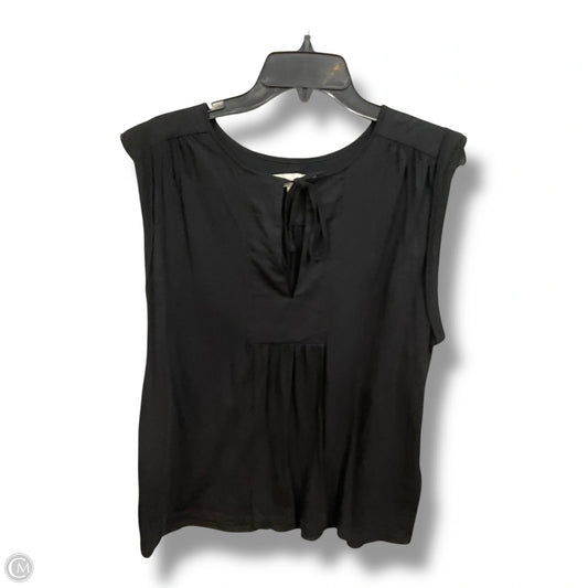 Top Sleeveless Basic By Loft In Black, Size: Xl