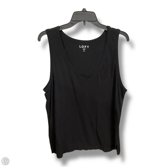 Tank Top By Loft In Black, Size: Xl