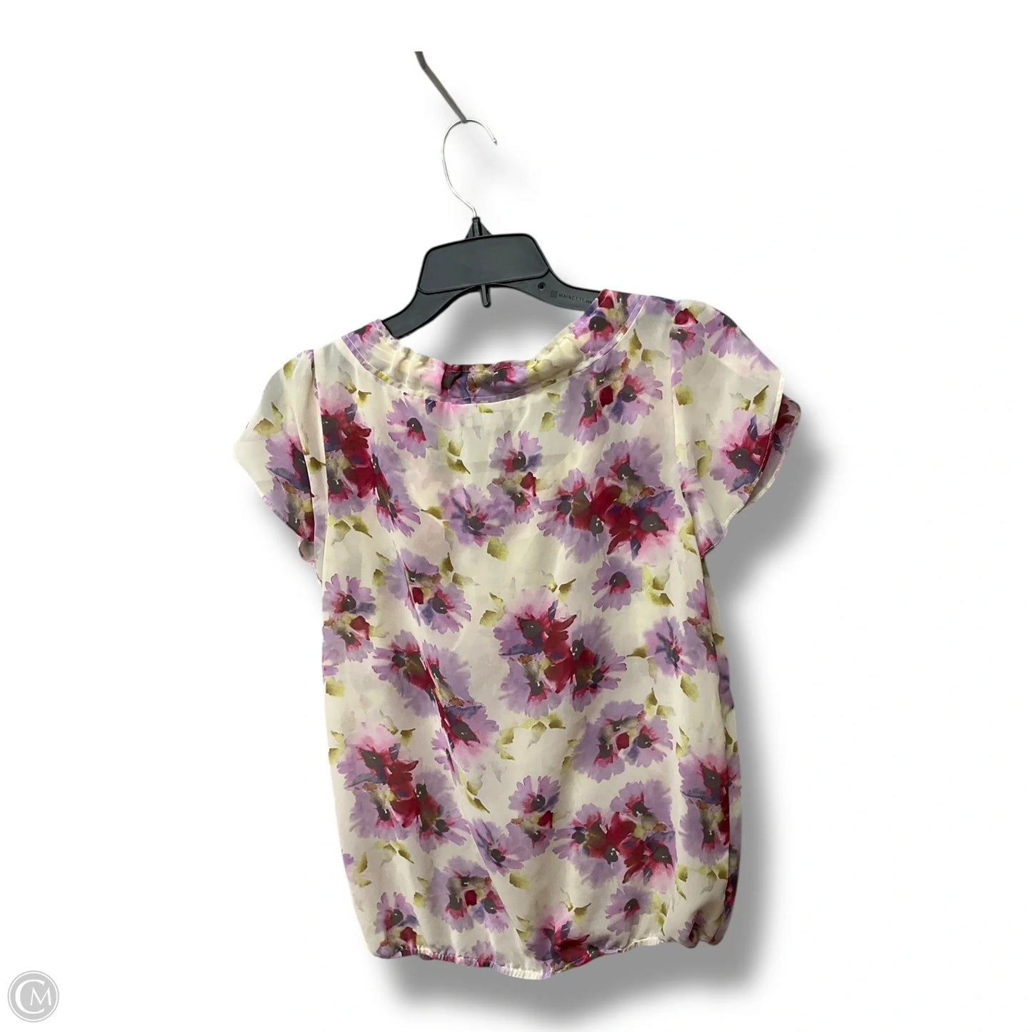 Blouse Sleeveless By Loft In Floral Print, Size: Xs