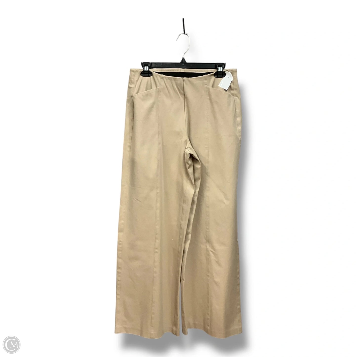 Pants Wide Leg By Clothes Mentor In Tan, Size: L
