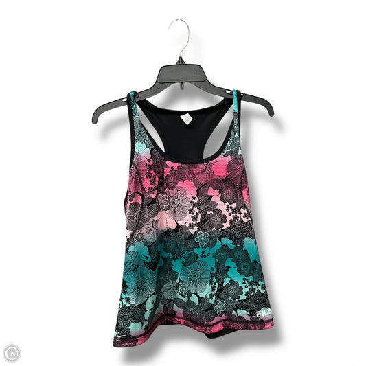 Athletic Tank Top By Fila In Multi-colored, Size: L