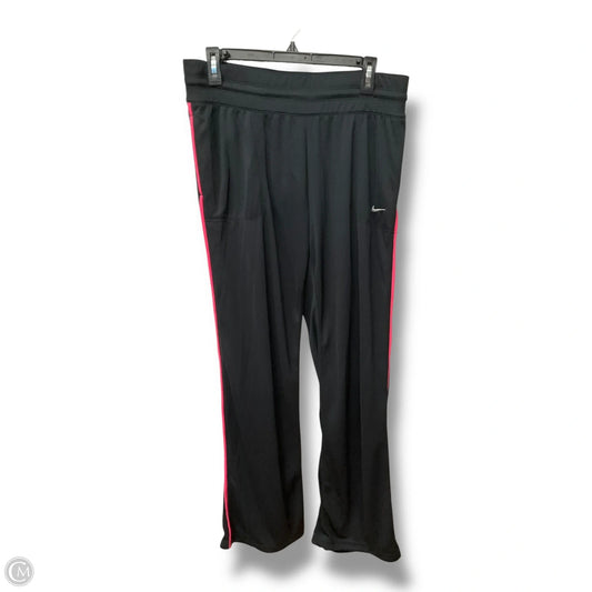 Athletic Pants By Nike Apparel In Black, Size: L