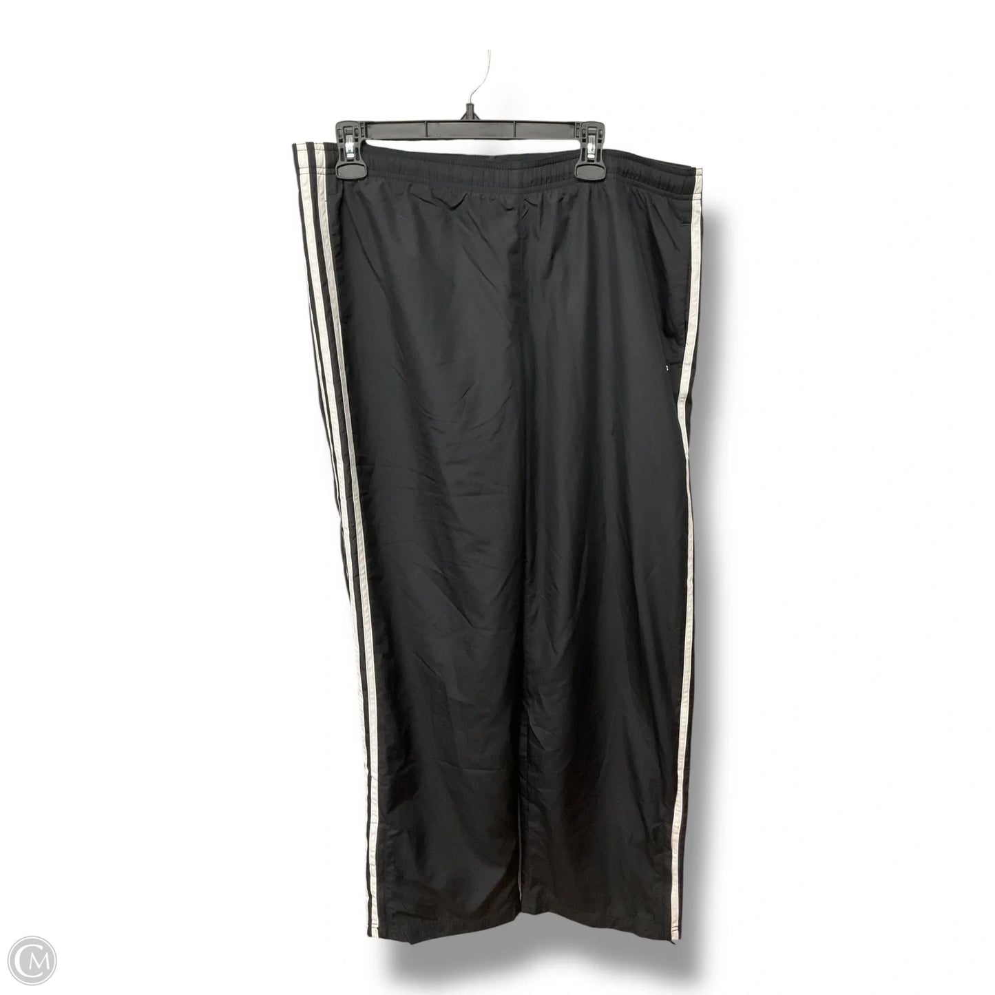 Athletic Pants By Adidas In Black, Size: L