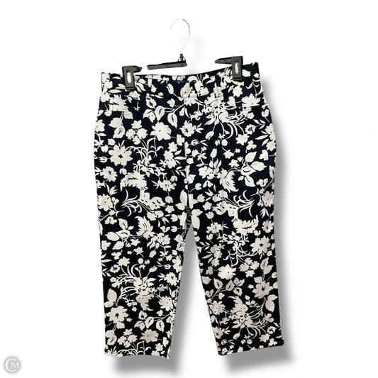 Capris By Chaps In Floral Print, Size: 10