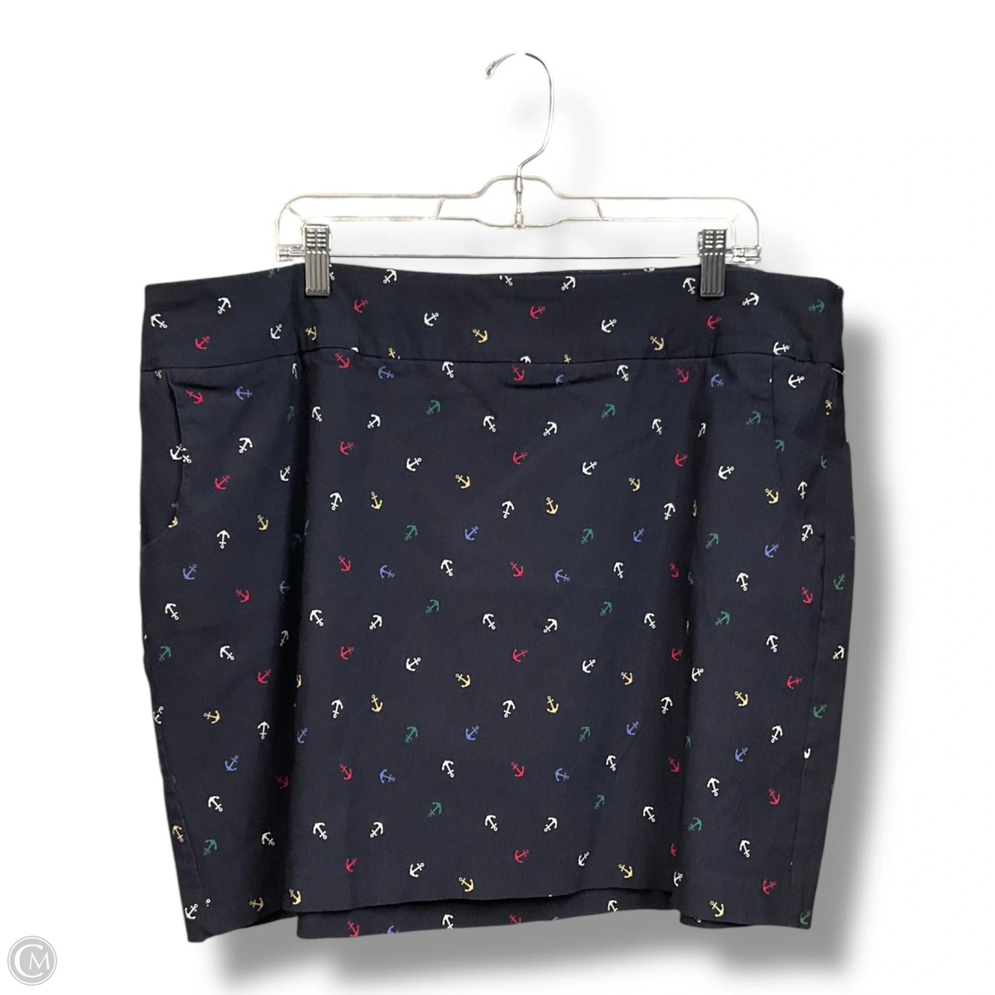 Skirt Mini & Short By Zac And Rachel In Blue, Size: 20