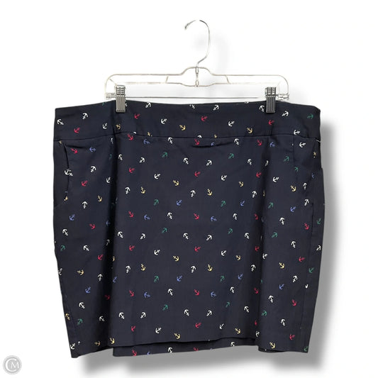 Skirt Mini & Short By Zac And Rachel In Blue, Size: 20