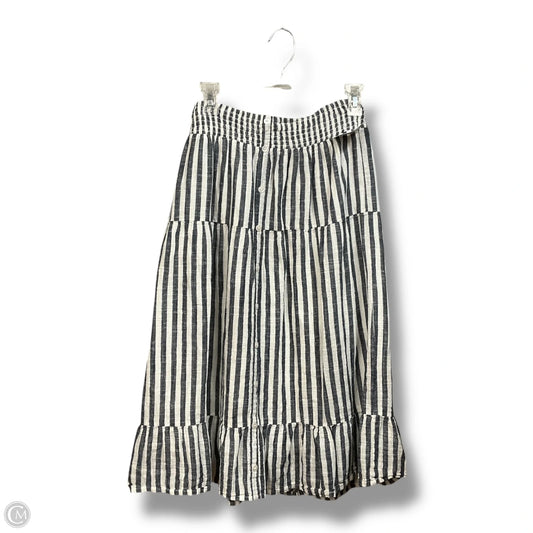 Skirt Maxi By Mlle Gabrielle In Striped Pattern, Size: L
