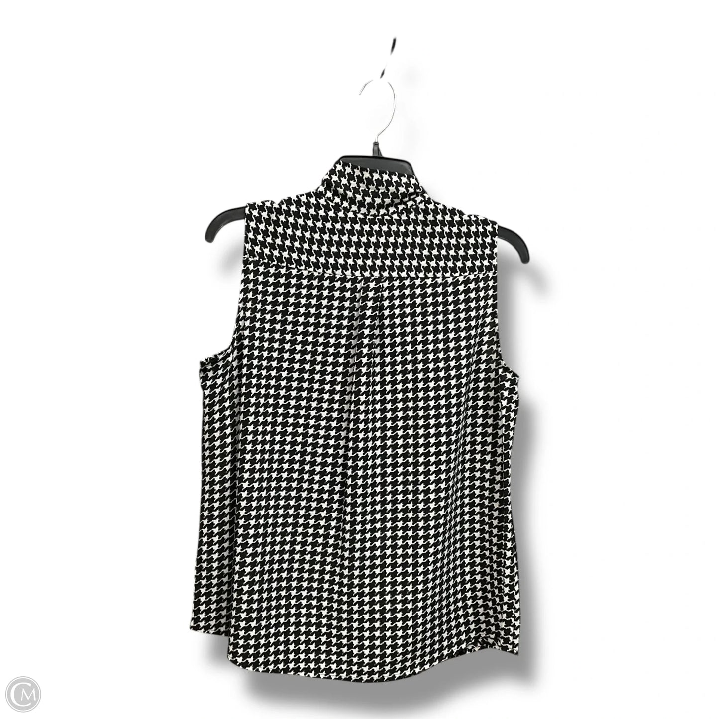 Blouse Sleeveless By Kasper In Multi-colored, Size: Lp