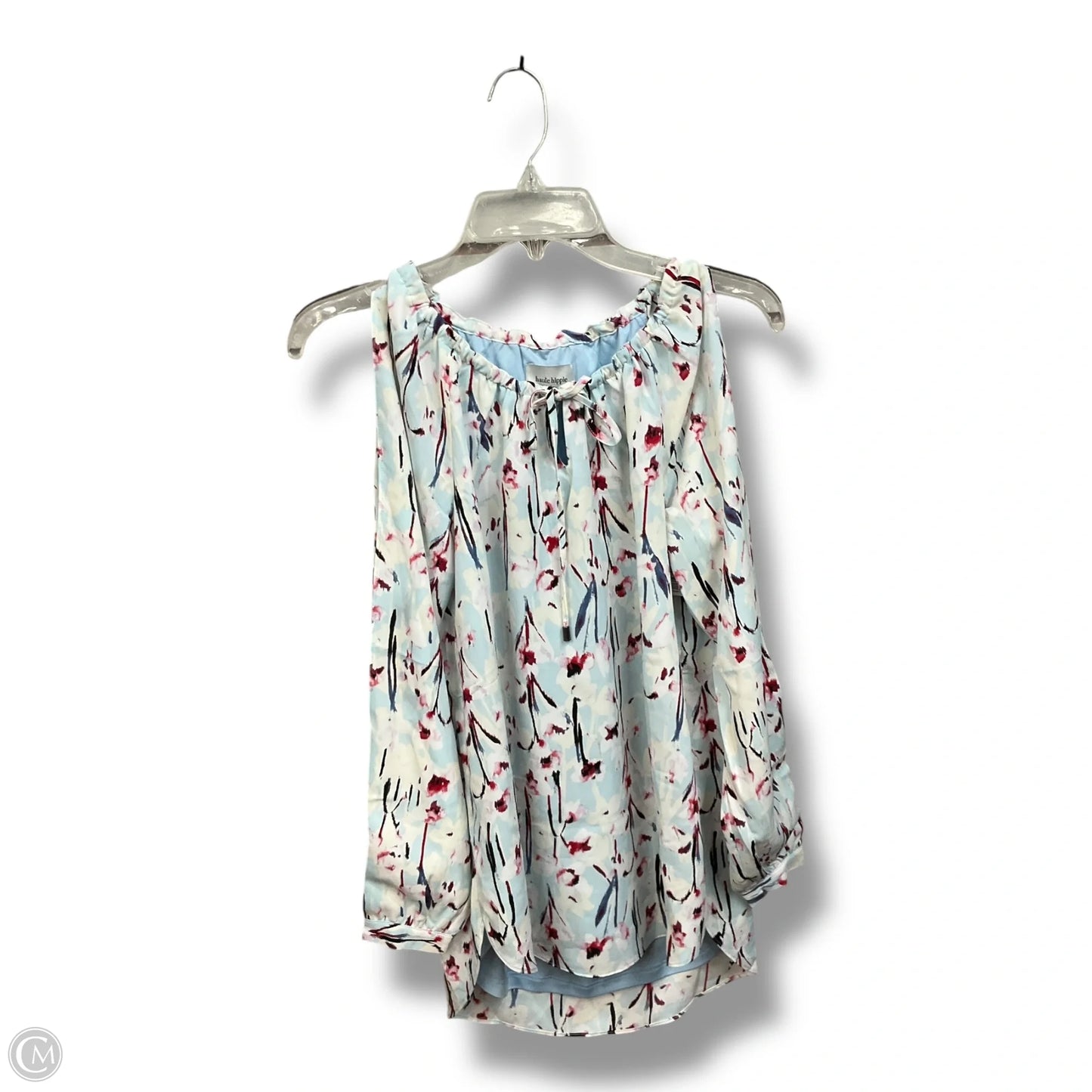 Blouse Long Sleeve By Haute Hippie In Multi-colored, Size: Xxs