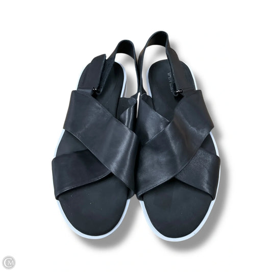 Sandals Flats By Vaneli In Black, Size: 9