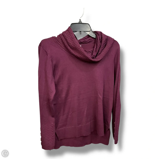 Sweater By Melissa Paige In Purple, Size: S