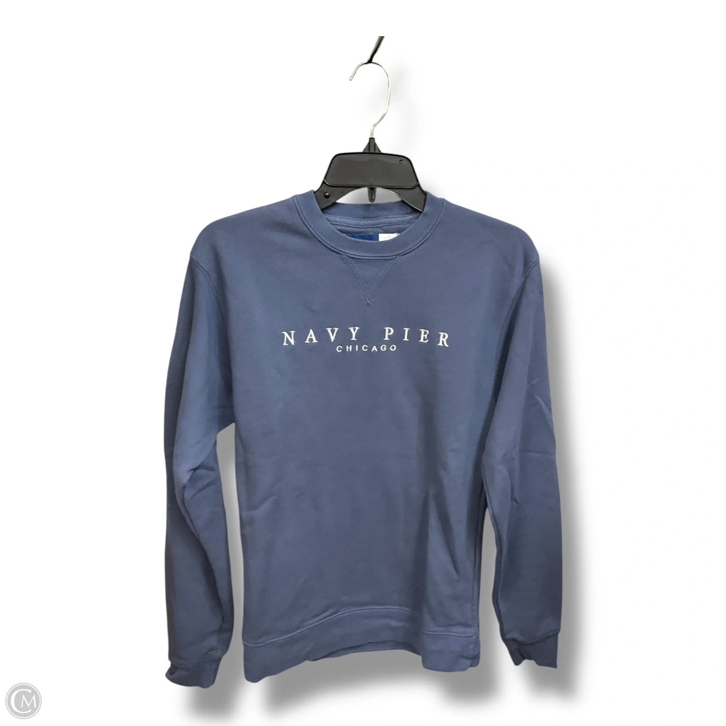Sweatshirt Crewneck By Clothes Mentor In Blue, Size: S