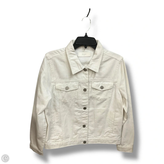 Jacket Denim By Blanknyc In White Denim, Size: S