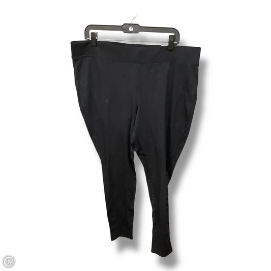 Pants Leggings By Catherines In Black, Size: 22