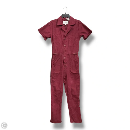 Jumpsuit By Pistola In Maroon, Size: S