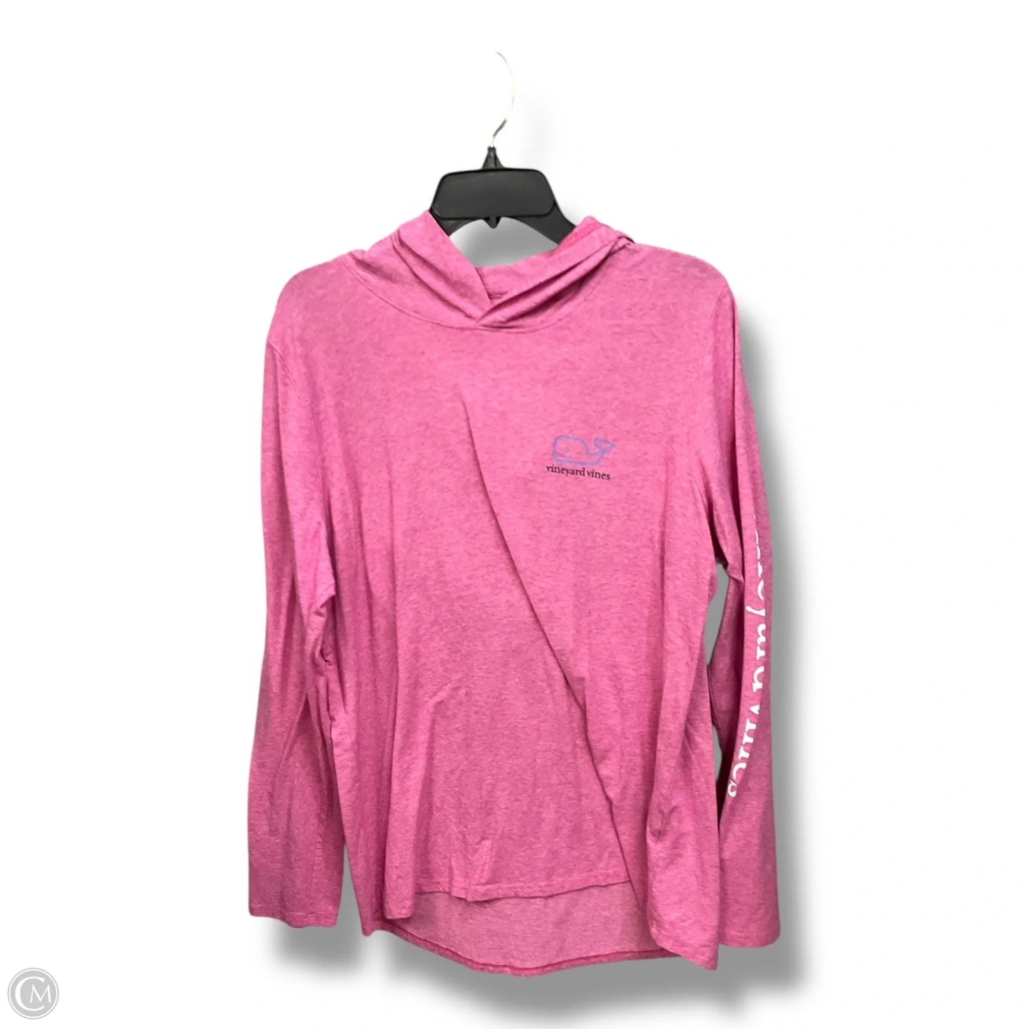 Top Long Sleeve Basic By Vineyard Vines In Pink, Size: Xl